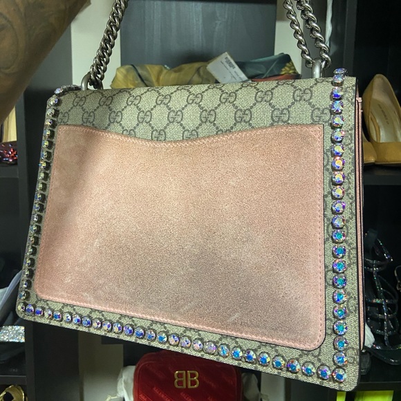 Authentic Gucci Dionysus GG  Pink crystals bag - Picture 8 of 8